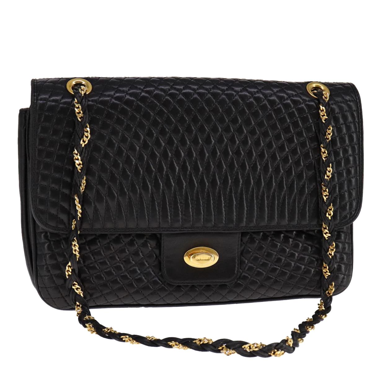 Bally Black Leather Shoulder Bag (Pre-Owned) Size ONE SIZE - 15 Thumbnail
