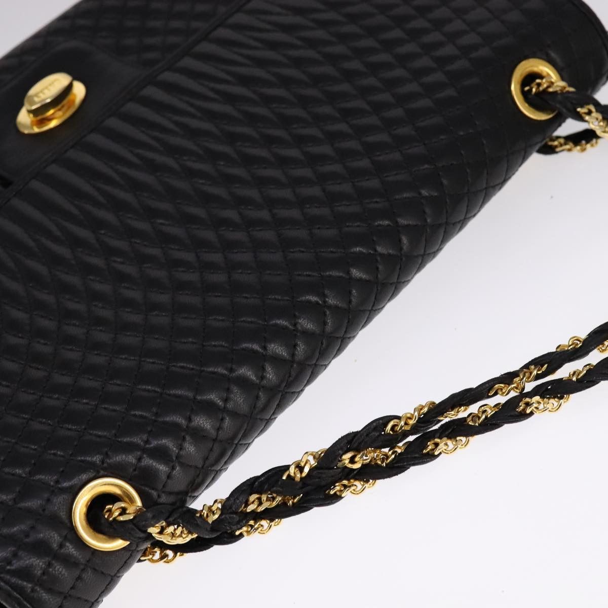 Bally Black Leather Shoulder Bag (Pre-Owned) Size ONE SIZE - 16 Thumbnail