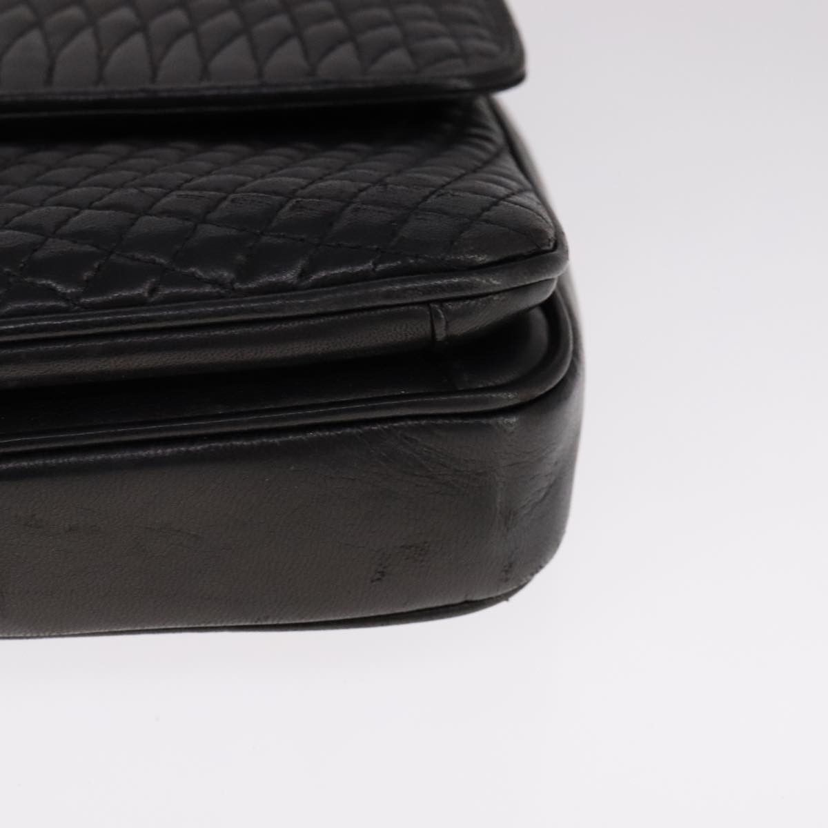 Bally Black Leather Shoulder Bag (Pre-Owned) Size ONE SIZE - 8 Thumbnail