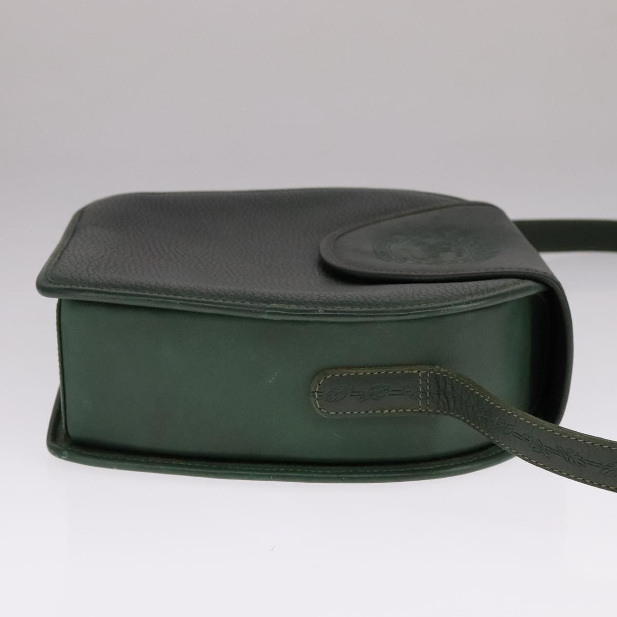 Burberry Green Leather Shoulder Bag (Pre-Owned) Size ONE SIZE - 4 Thumbnail