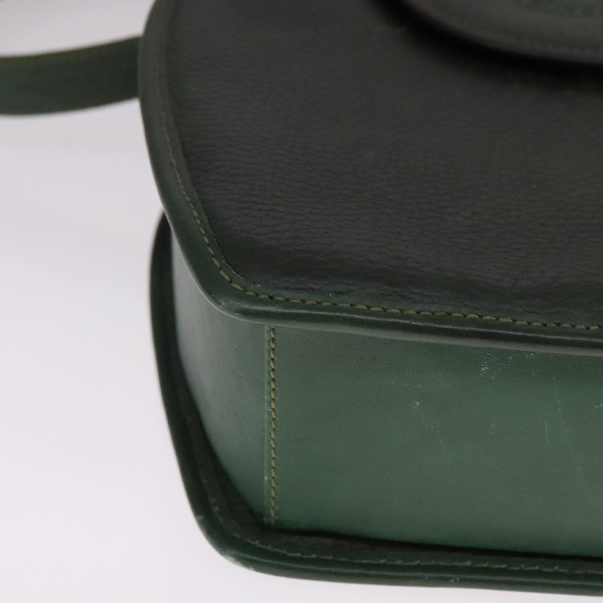 Burberry Green Leather Shoulder Bag (Pre-Owned) Size ONE SIZE - 7 Thumbnail