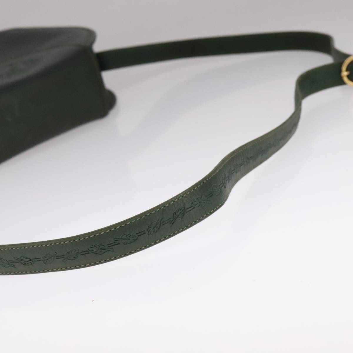 Burberry Green Leather Shoulder Bag (Pre-Owned) Size ONE SIZE - 5 Thumbnail
