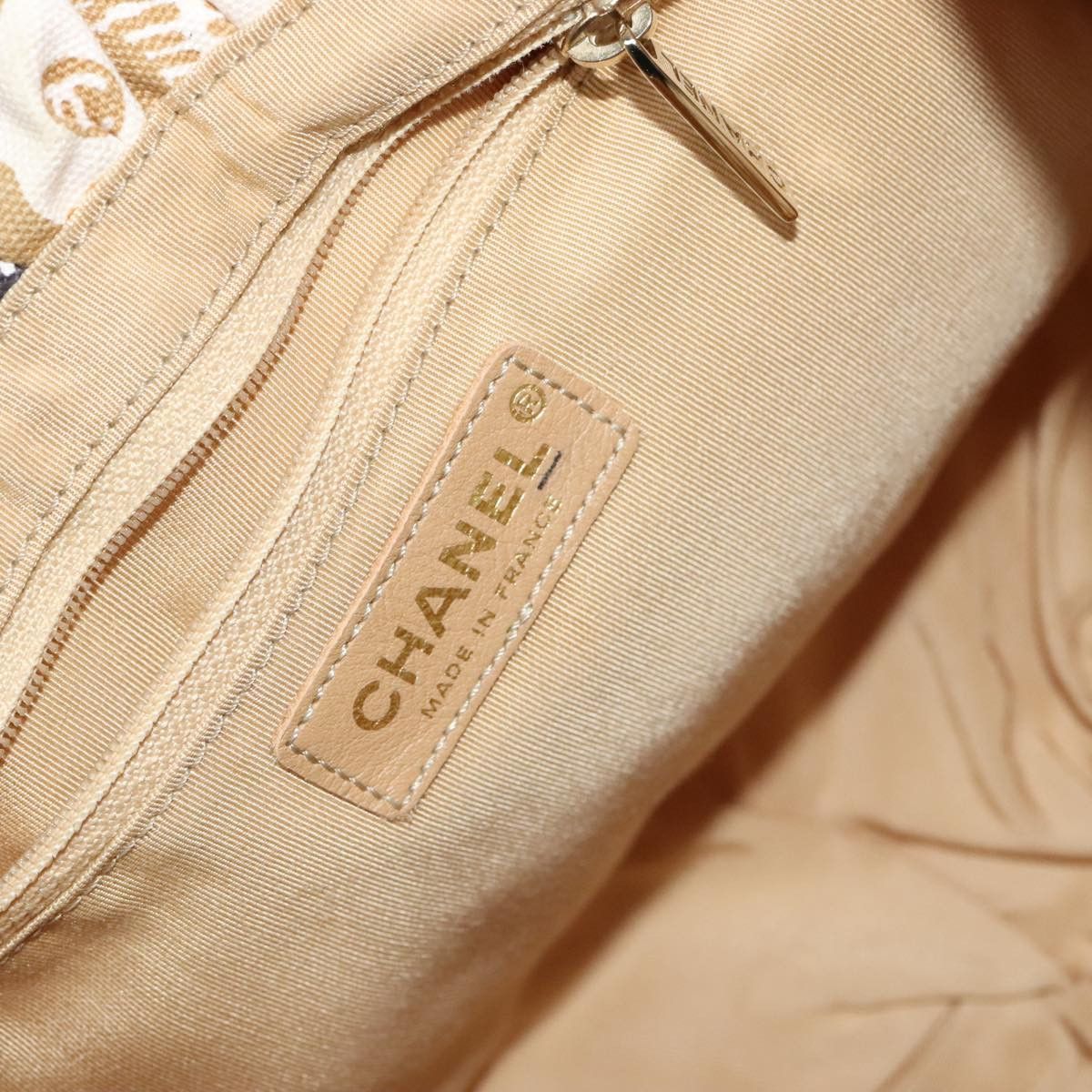 Chanel Camélia Beige Canvas Handbag (Pre-Owned) Size ONE SIZE - 15 Thumbnail