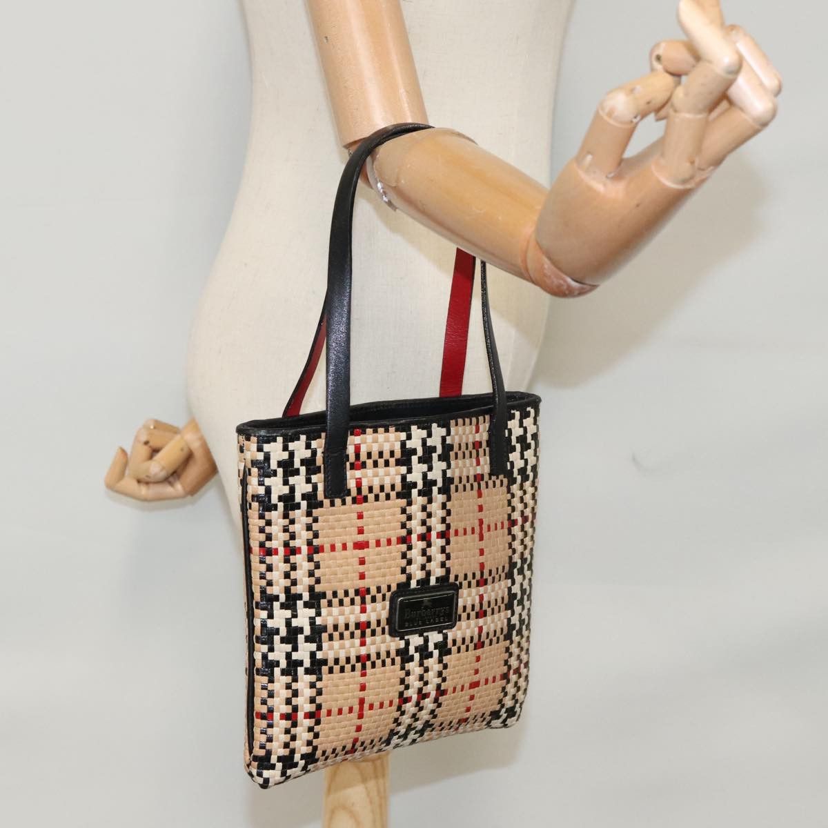 Burberry Blue Label Beige Leather Tote Bag (Pre-Owned) Size ONE SIZE - 13 Thumbnail