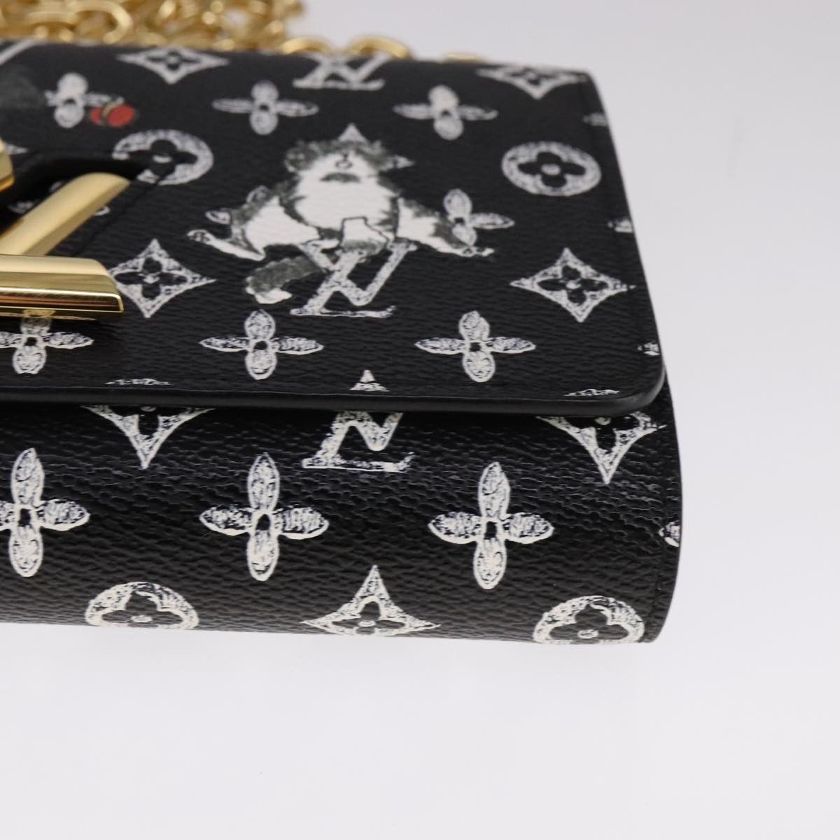 Louis Vuitton Twist Black Canvas Wallet (Pre-Owned) Size ONE SIZE - 11 Thumbnail