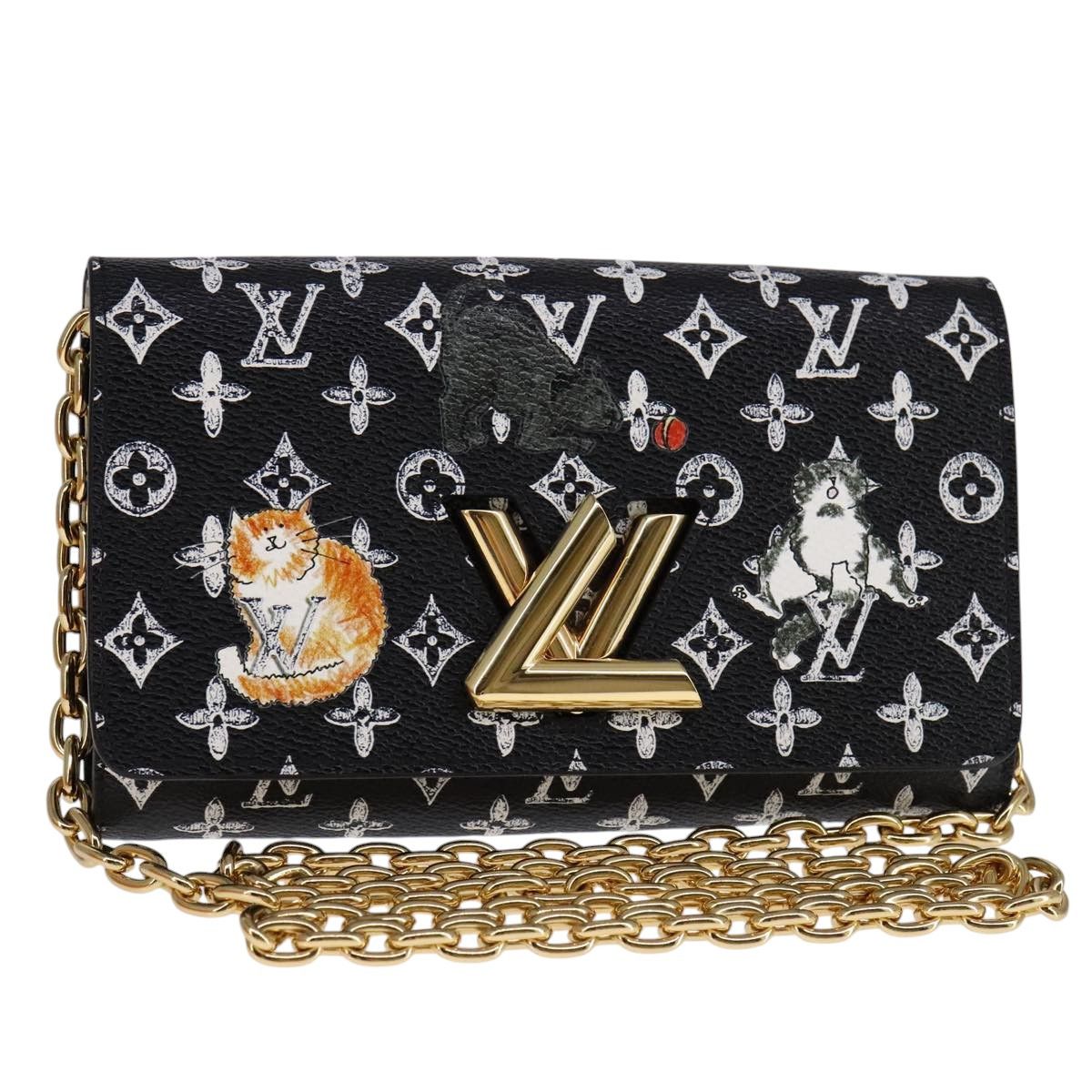 Louis Vuitton Twist Black Canvas Wallet (Pre-Owned) Size ONE SIZE - 5 Thumbnail