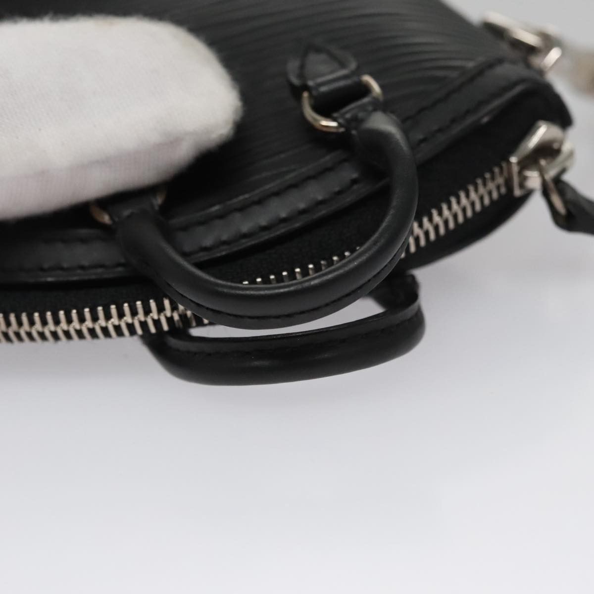 Louis Vuitton Lockit Black Leather Wallet (Pre-Owned) Size ONE SIZE - 7 Thumbnail