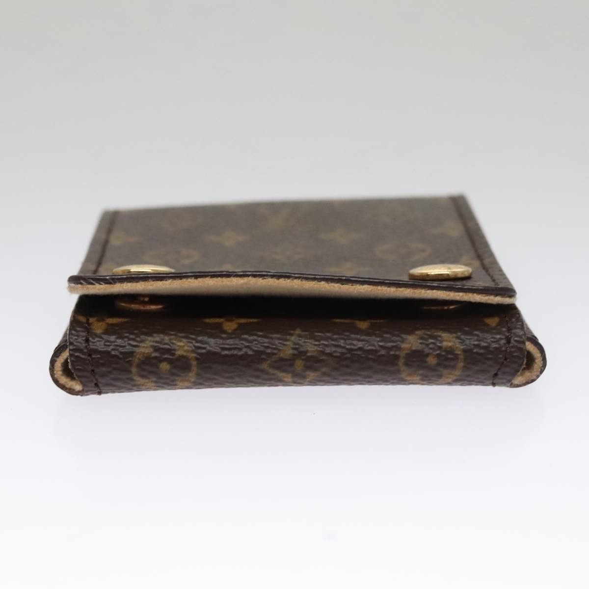 Louis Vuitton Jewelry Case Brown Canvas Wallet (Pre-Owned) Size ONE SIZE - 7 Thumbnail