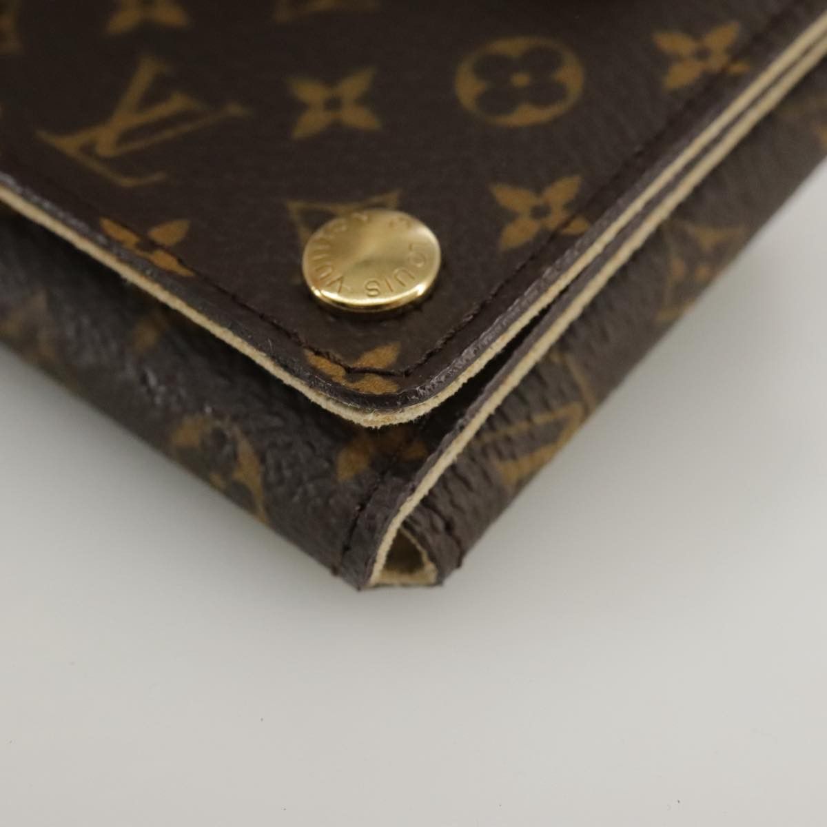 Louis Vuitton Jewelry Case Brown Canvas Wallet (Pre-Owned) Size ONE SIZE - 9 Thumbnail