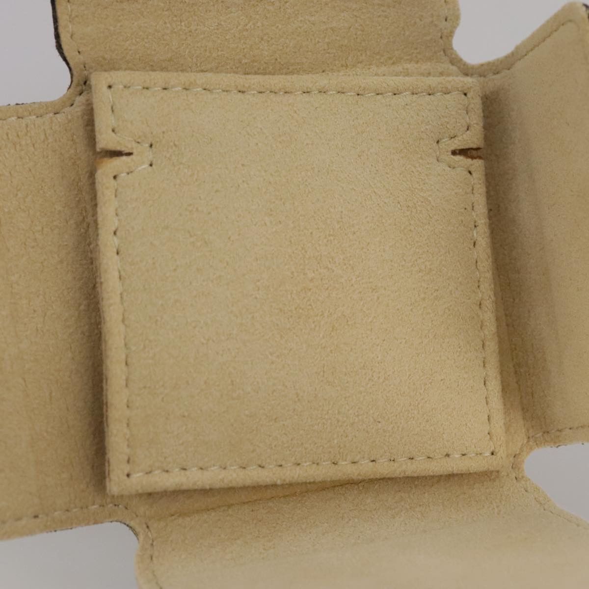 Louis Vuitton Jewelry Case Brown Canvas Wallet (Pre-Owned) Size ONE SIZE - 17 Thumbnail