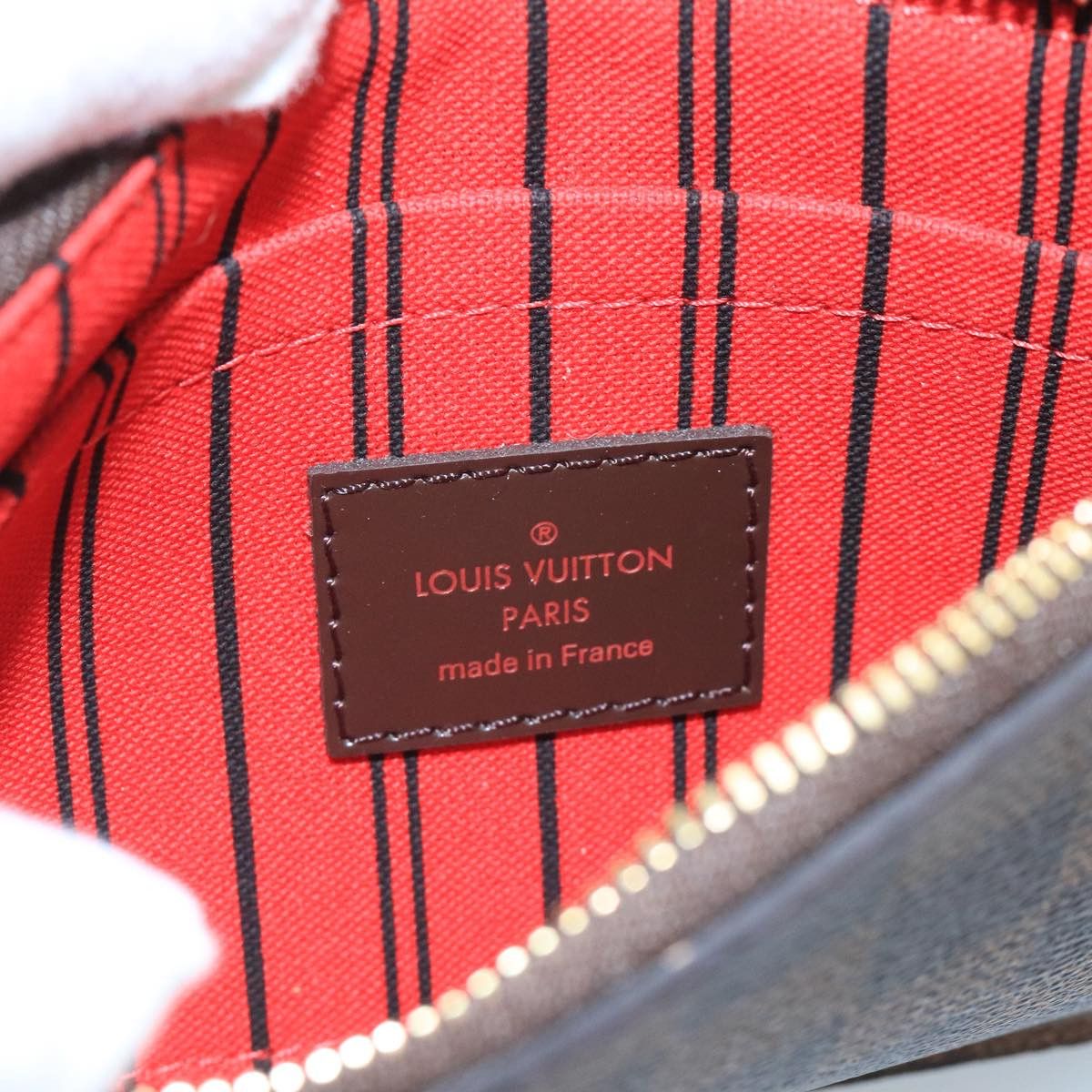 Louis Vuitton Pochette Clés Brown Canvas Wallet (Pre-Owned) Size ONE SIZE - 19 Thumbnail
