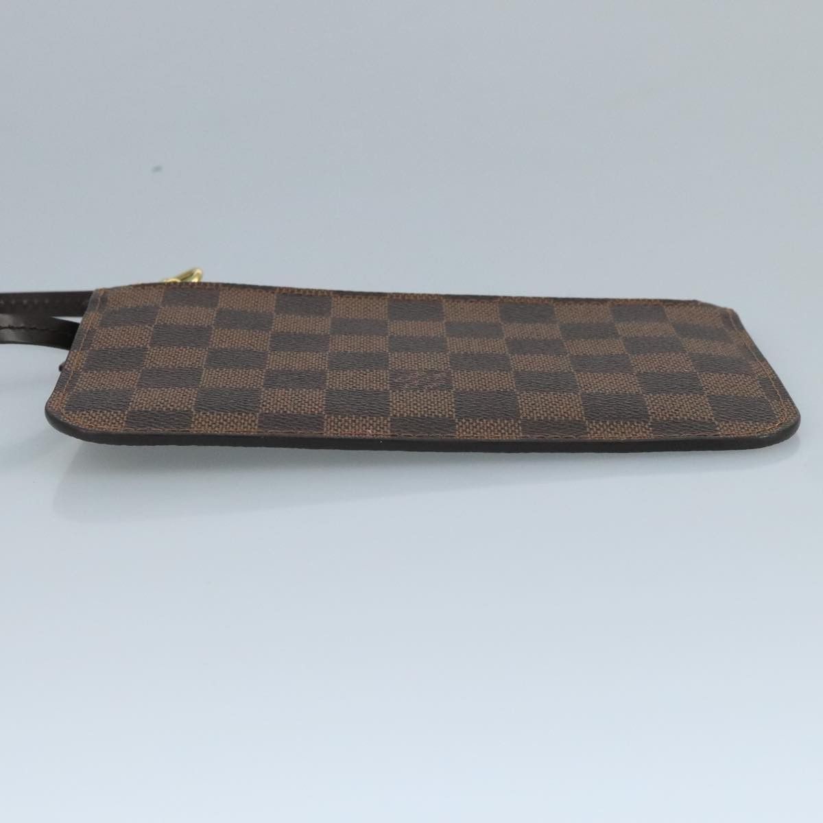 Louis Vuitton Pochette Clés Brown Canvas Wallet (Pre-Owned) Size ONE SIZE - 8 Thumbnail