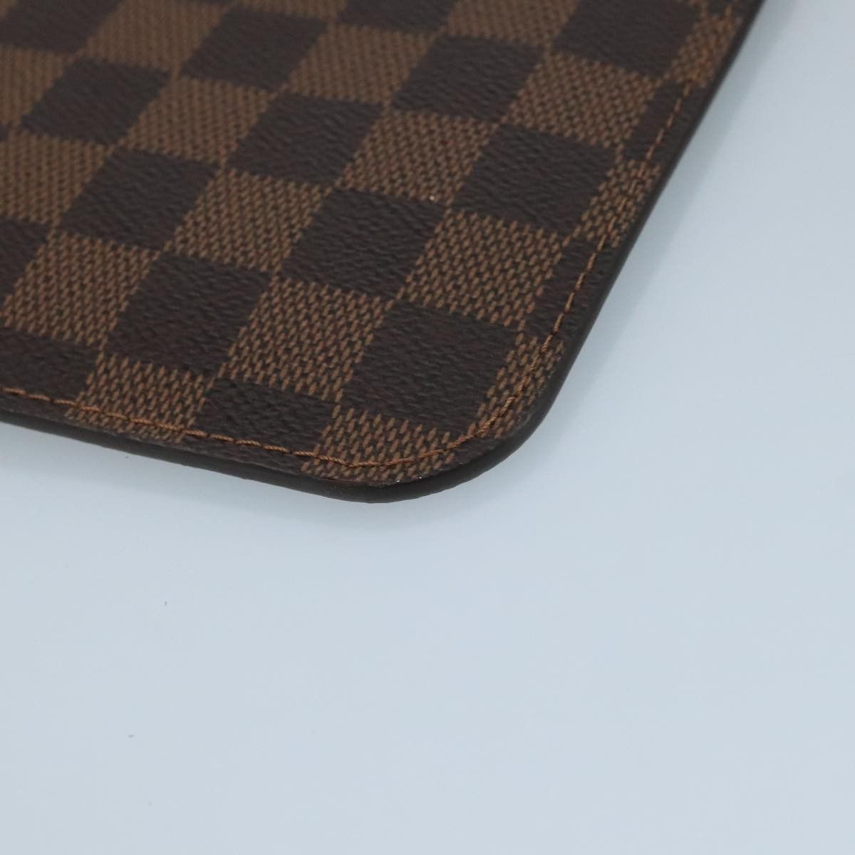 Louis Vuitton Pochette Clés Brown Canvas Wallet (Pre-Owned) Size ONE SIZE - 9 Thumbnail