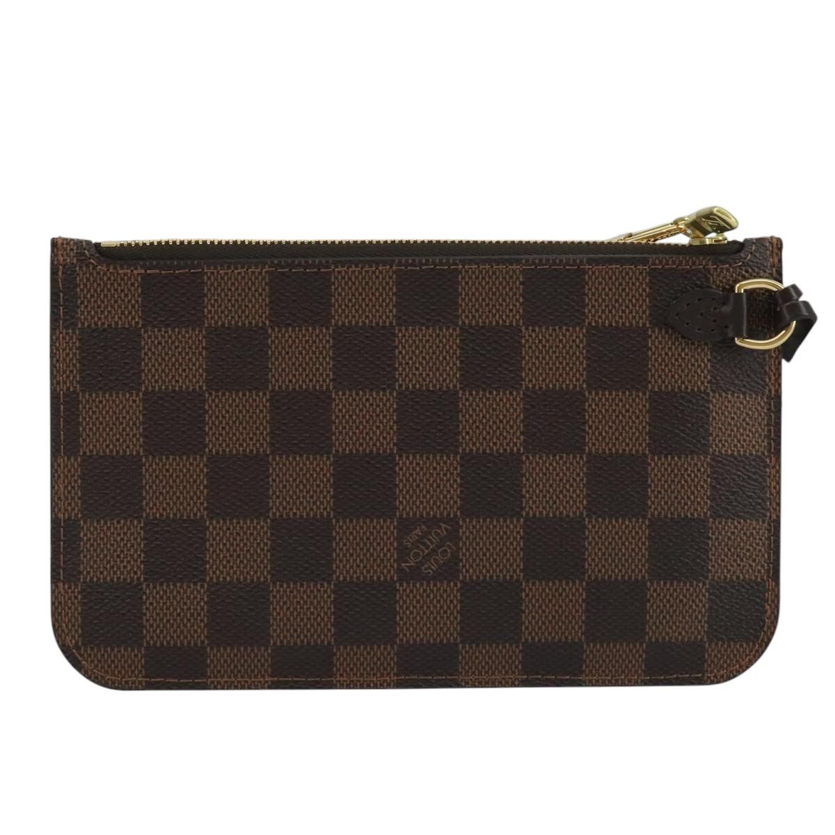 Louis Vuitton Pochette Clés Brown Canvas Wallet (Pre-Owned) Size ONE SIZE - 2 Thumbnail
