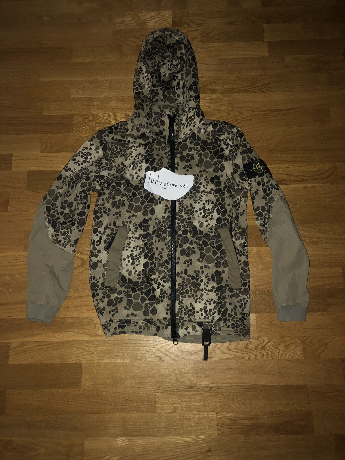 Stone Island Stone Island Alligator Camo Hoodie | Grailed