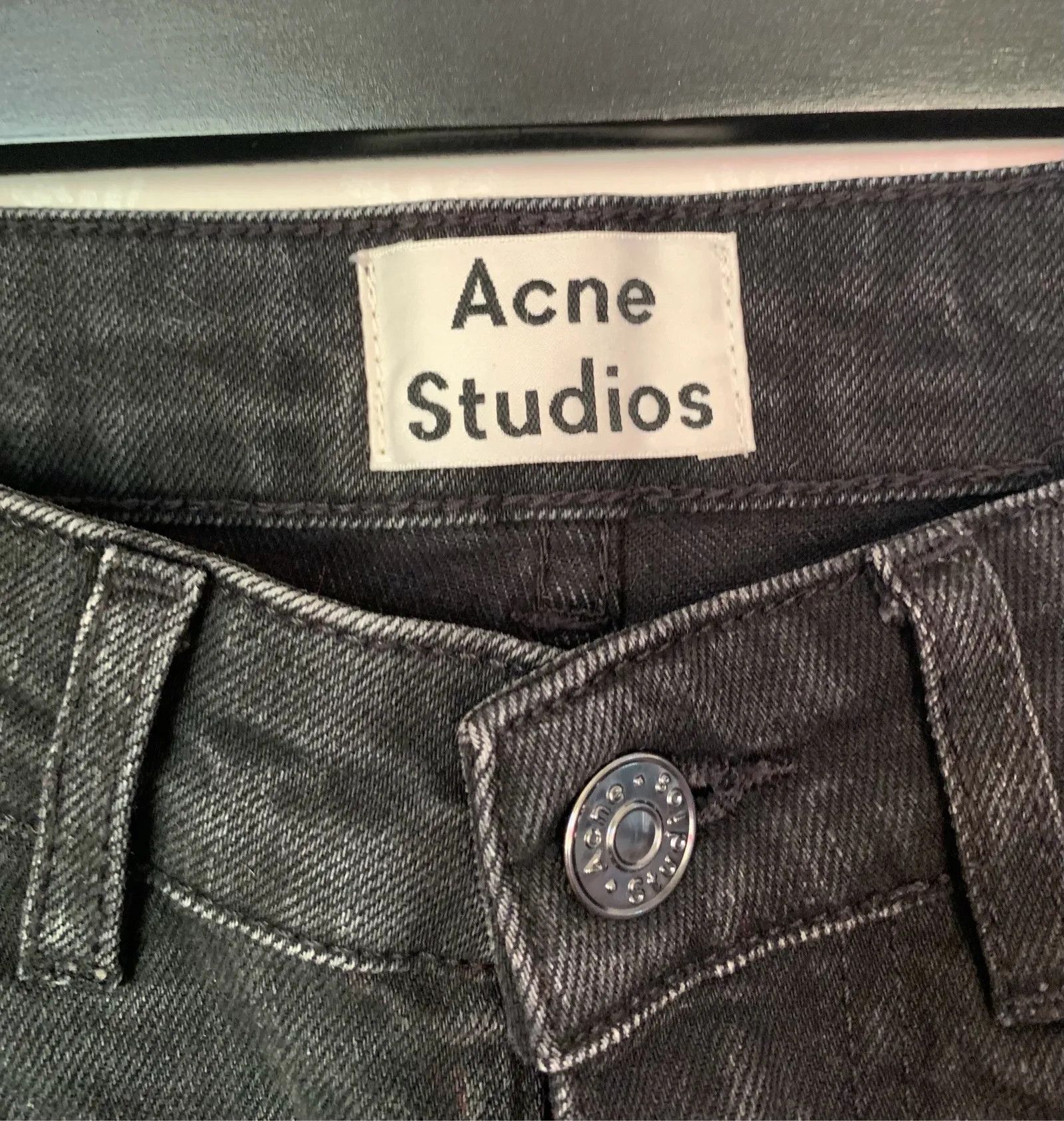 Acne Studios Acne Studios Row Bkl Crease Jeans Size 25" / US 0 / IT 36 - 2 Thumbnail