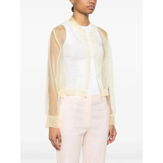 TWINSET TWINSET Women Jackets 251TP2520 12143 YELLOW Size M / US 6-8 / IT 42-44 - 5 Thumbnail