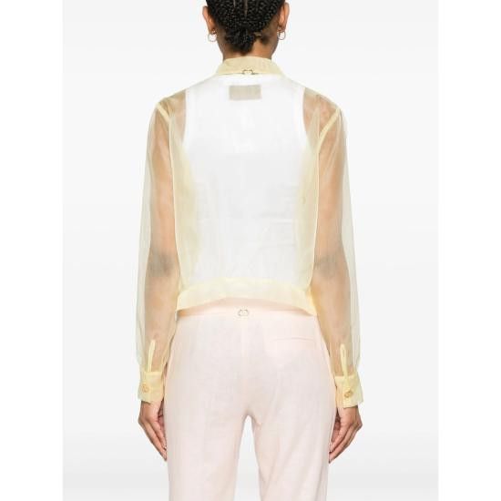 TWINSET TWINSET Women Jackets 251TP2520 12143 YELLOW Size M / US 6-8 / IT 42-44 - 2 Thumbnail