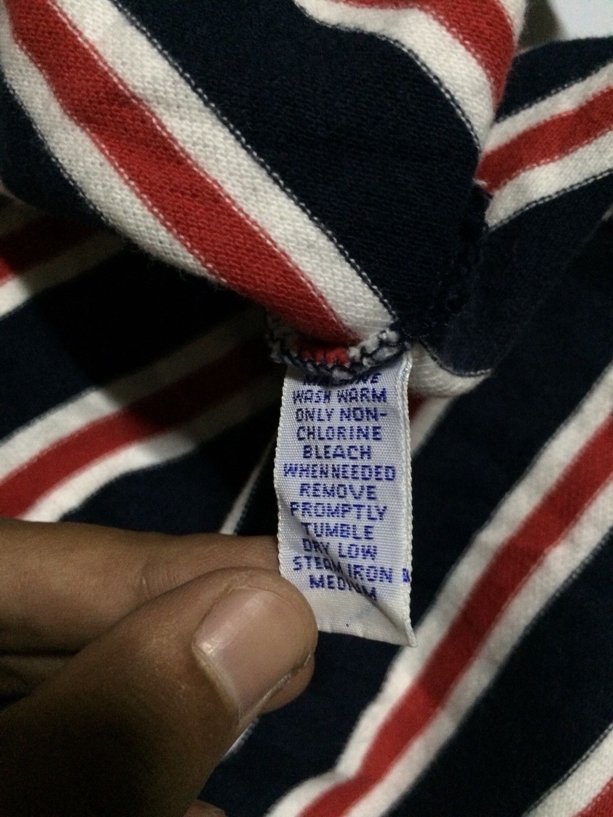 Polo Ralph Lauren × Vintage Vintage 90’s Polo Sport Ralph Lauren Stripe Polos Shirt Size US M / EU 48-50 / 2 - 4 Thumbnail