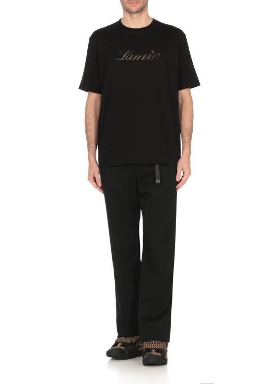 Lanvin LANVIN Men T-Shirts RMTS0115 J171P2510 Black Size US M / EU 48-50 / 2 - 3 Thumbnail