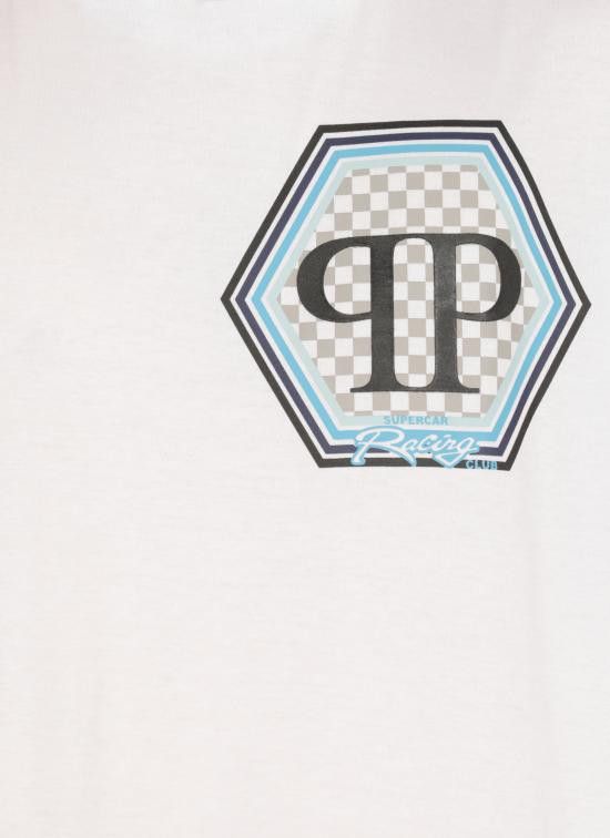 Philipp Plein PHILIPP PLEIN Men T-Shirts SAECMTK8106 PJY002N01 White Size US M / EU 48-50 / 2 - 4 Thumbnail