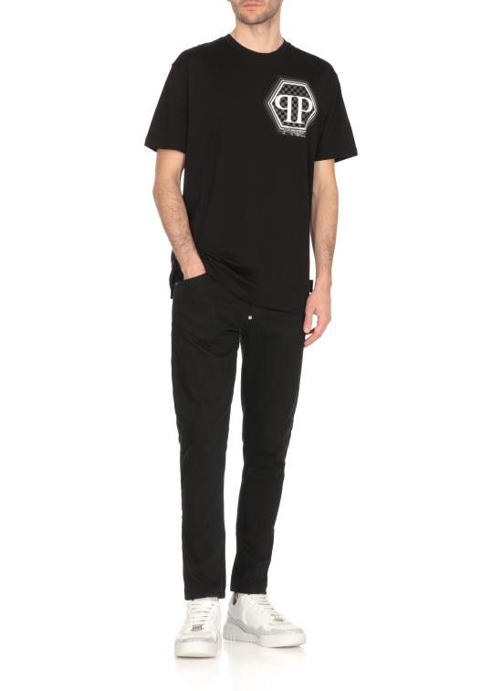 Philipp Plein PHILIPP PLEIN Men T-Shirts SAECMTK8106 PJY002N02 Black Size US S / EU 44-46 / 1 - 2 Thumbnail