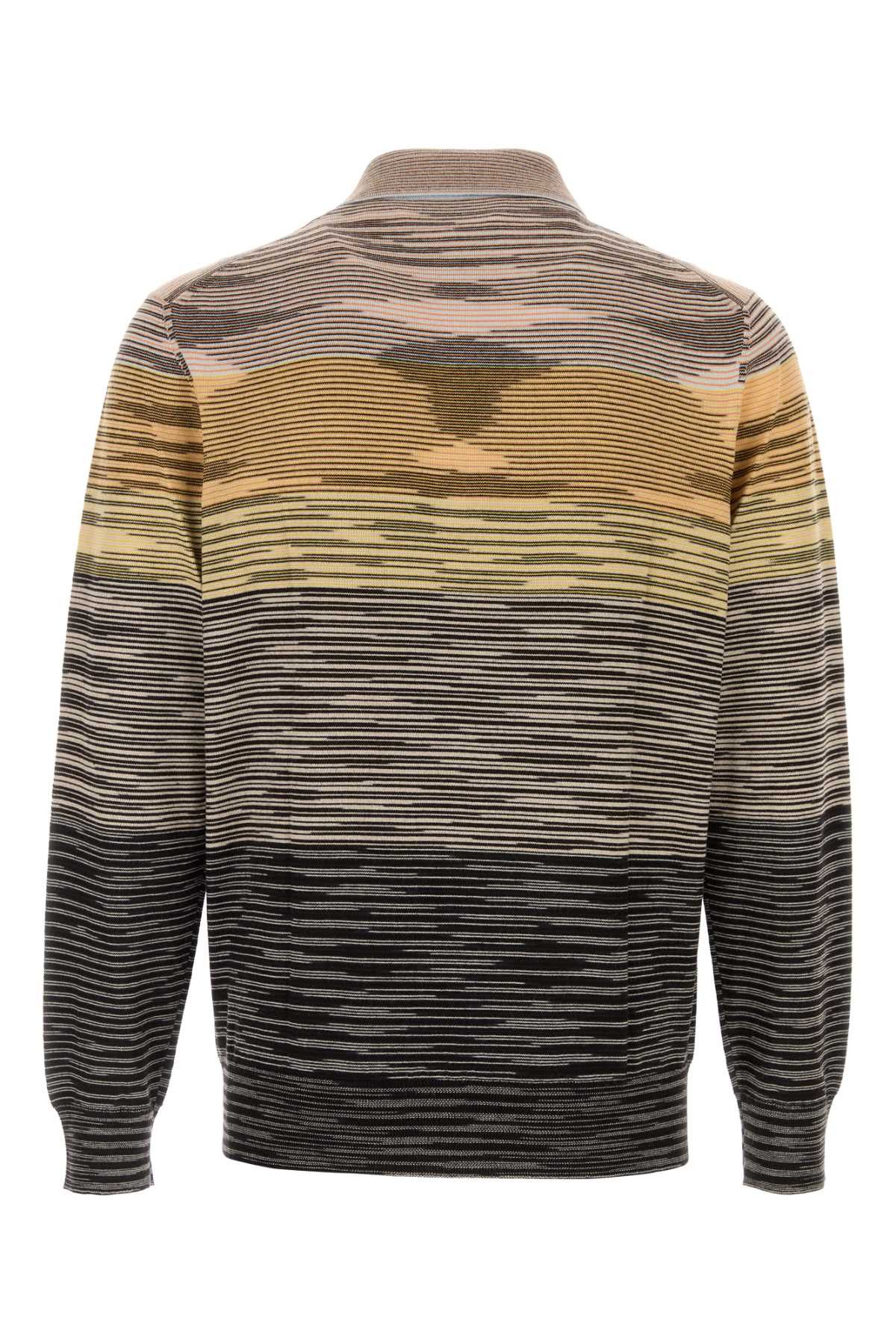 Missoni Embroidered Wool Polo Shirt Size US XS / EU 42 / 0 - 2 Thumbnail
