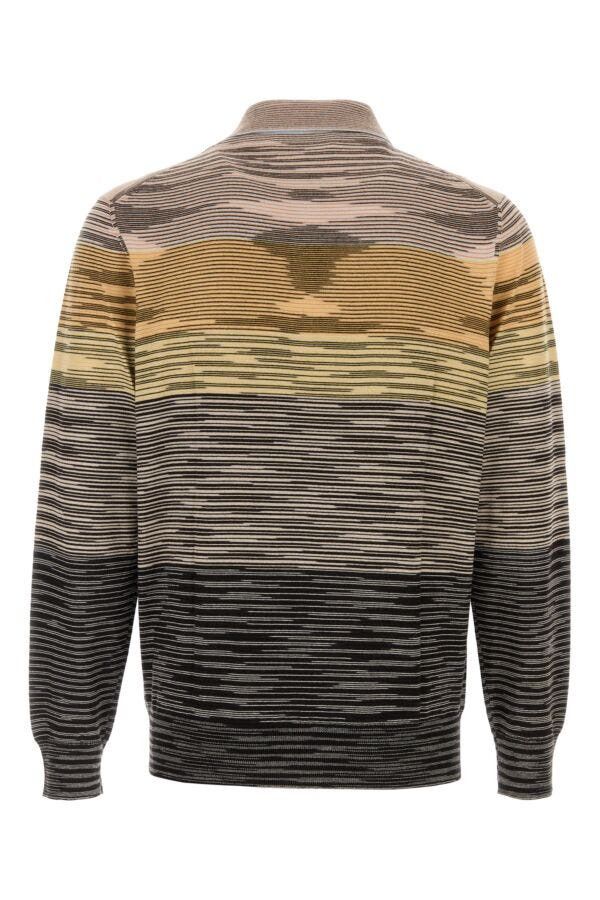 Missoni Embroidered Wool Polo Shirt Size US XS / EU 42 / 0 - 4 Thumbnail