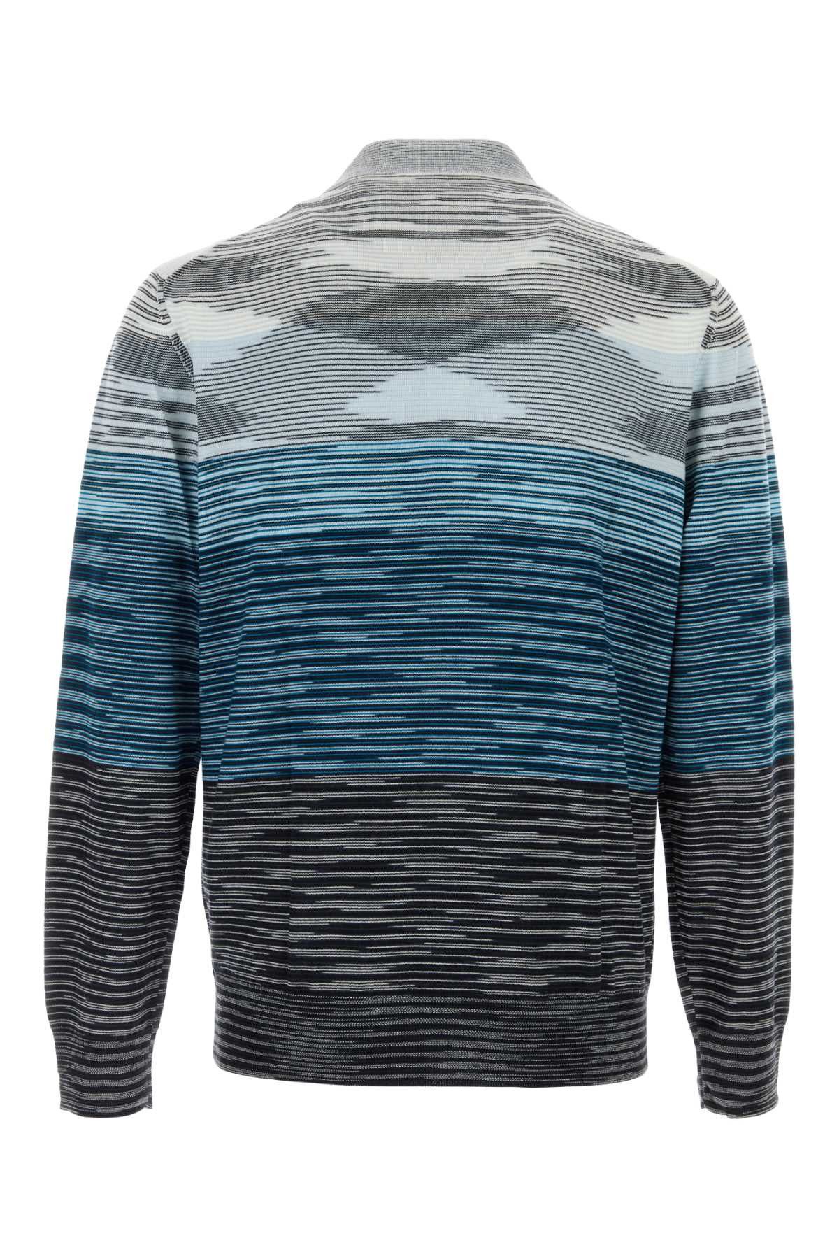 Missoni Embroidered Wool Polo Shirt Size US XS / EU 42 / 0 - 2 Thumbnail