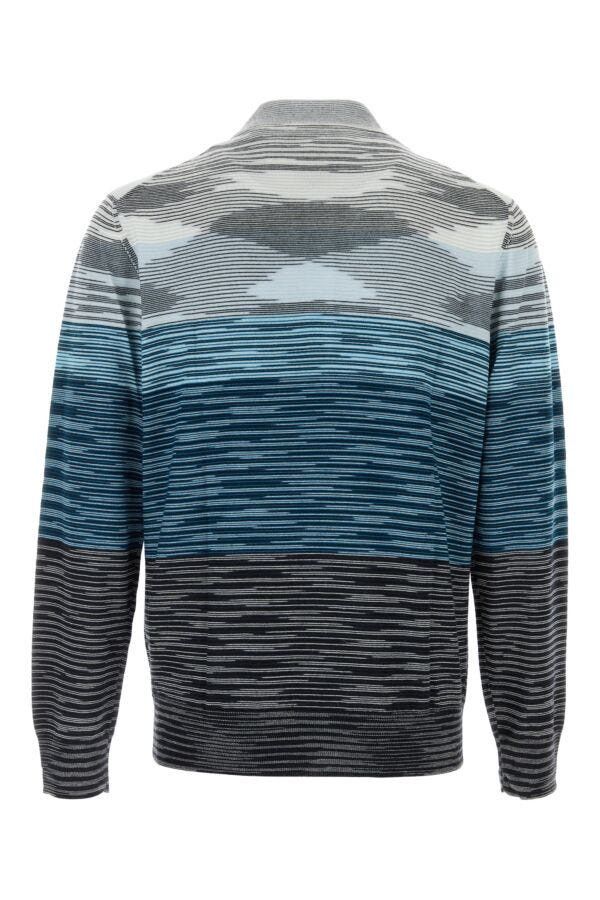 Missoni Embroidered Wool Polo Shirt Size US XS / EU 42 / 0 - 4 Thumbnail