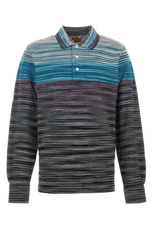 Missoni Embroidered Piquet Polo Shirt Size US S / EU 44-46 / 1 - 3 Thumbnail