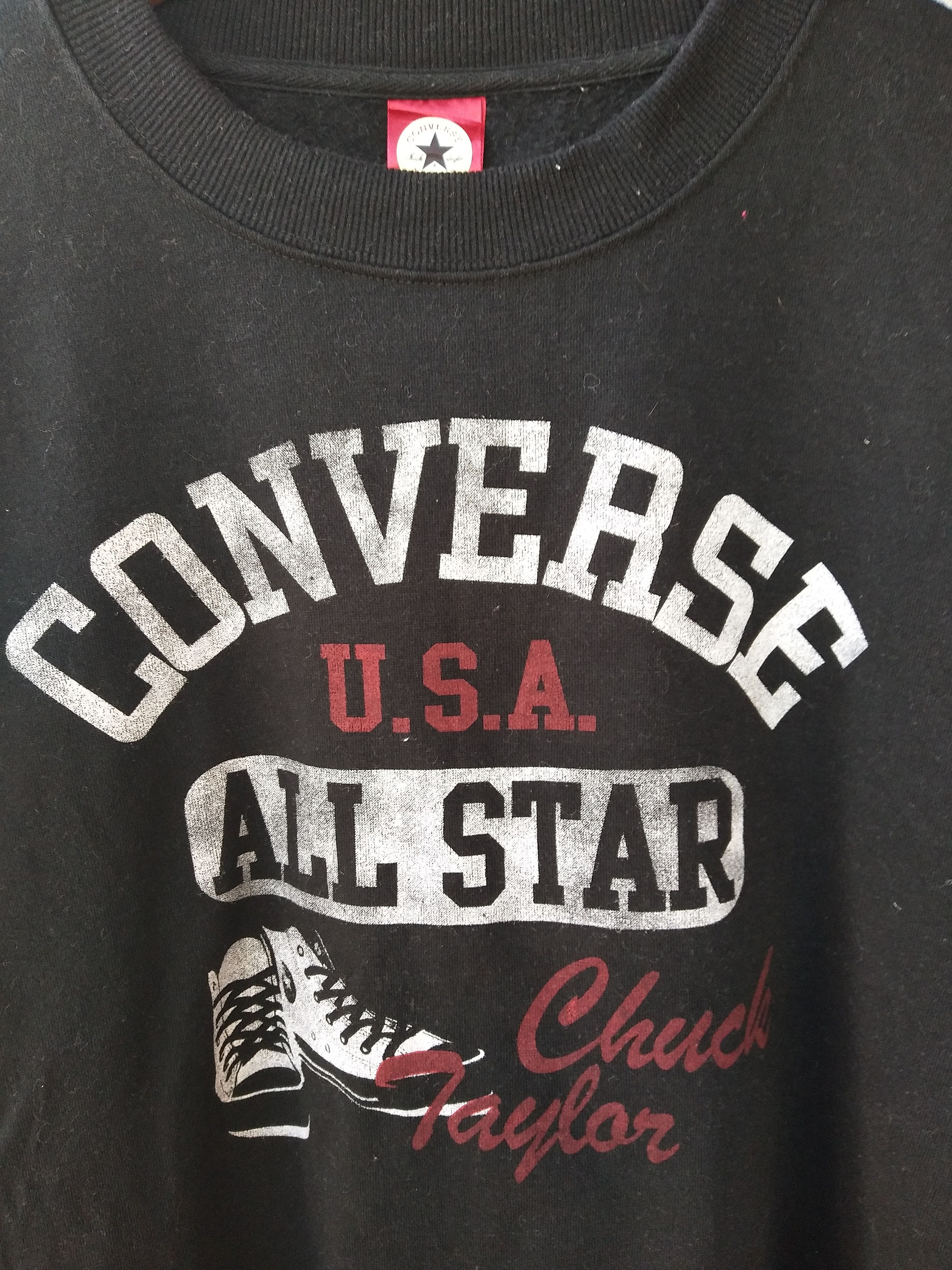 Converse Vintage Converse sweatshirt hype beast Size US XL / EU 56 / 4 - 4 Thumbnail