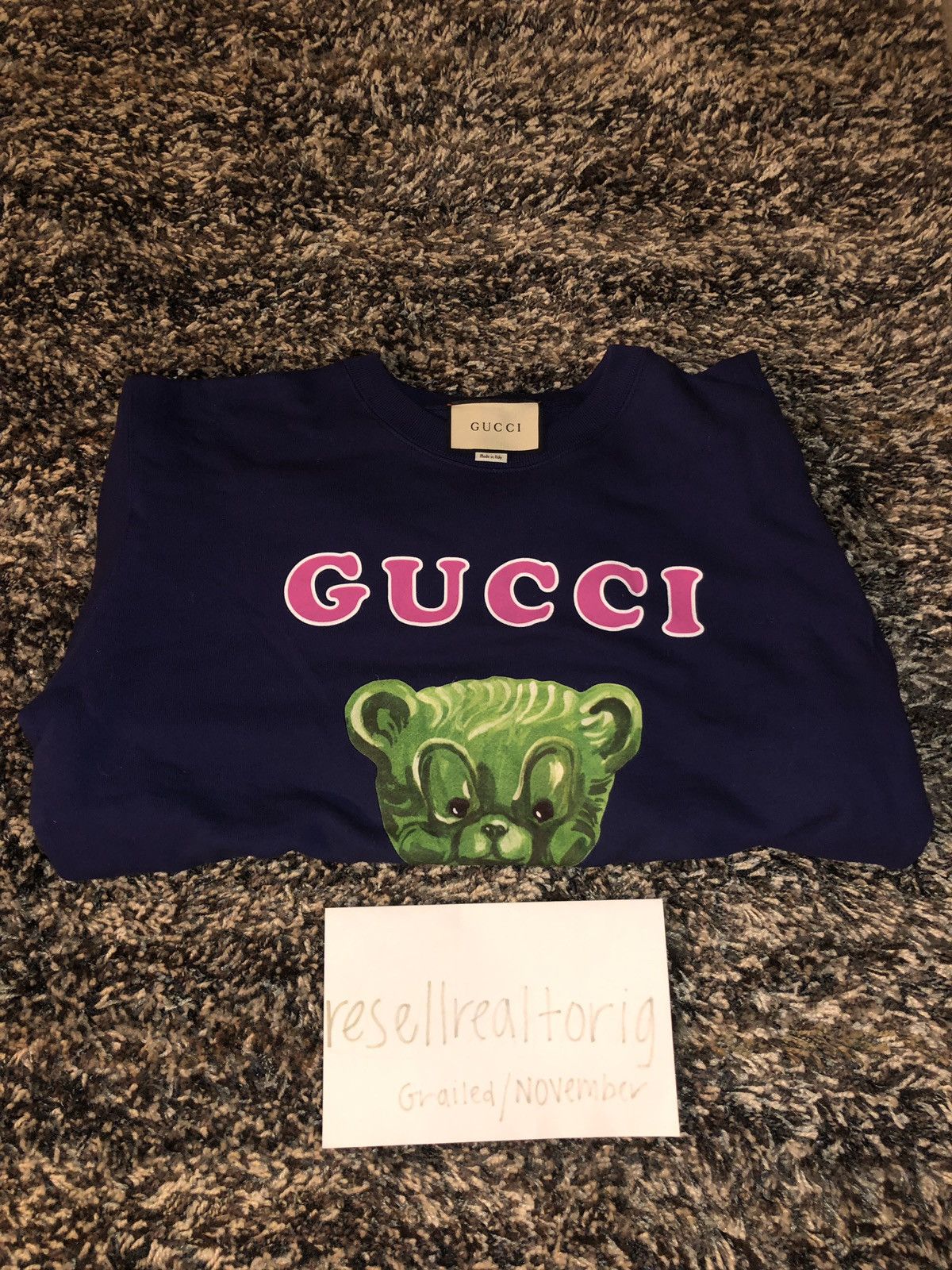 Gucci gummy bear sweatshirt sale