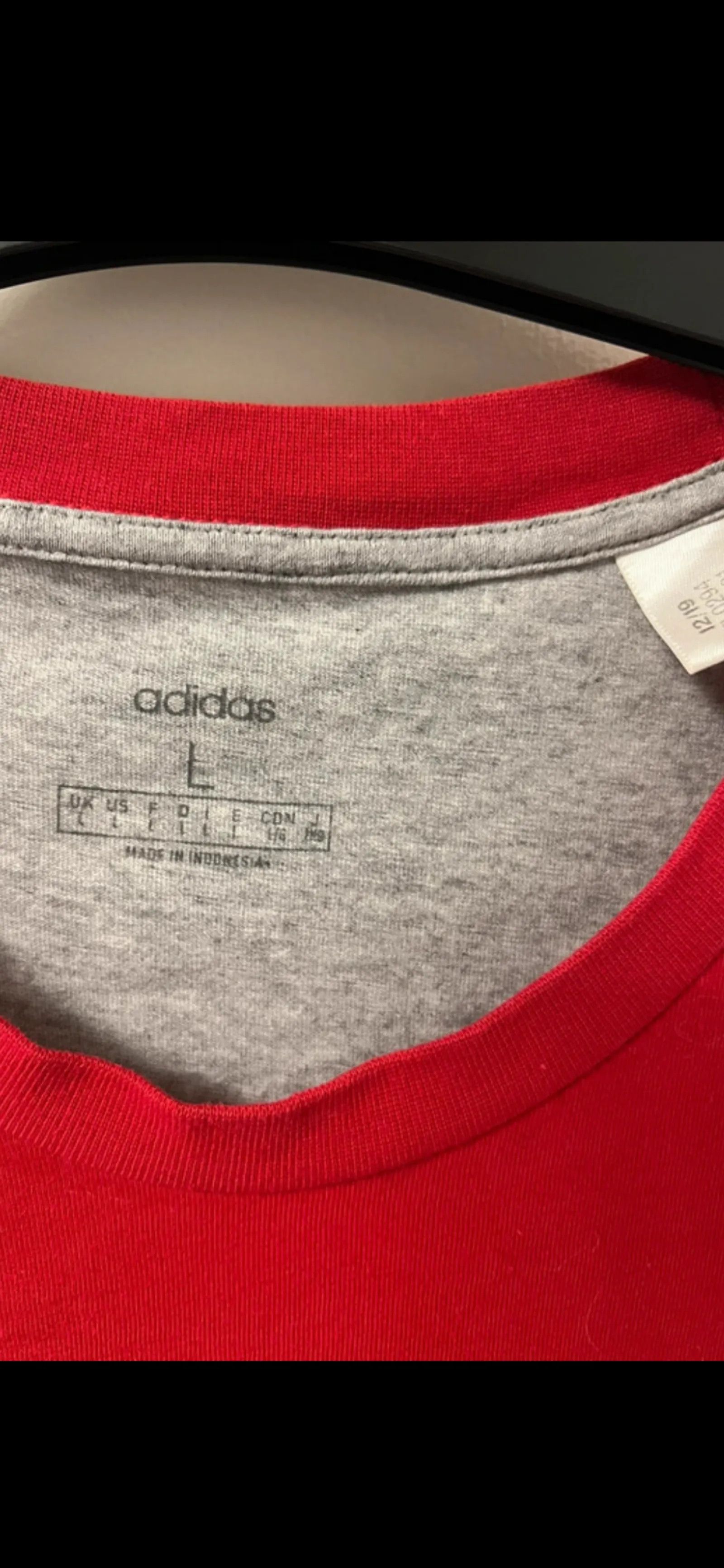Adidas Adidas Short Sleeve T-shirt Size L / US 10 / IT 46 - 2 Thumbnail