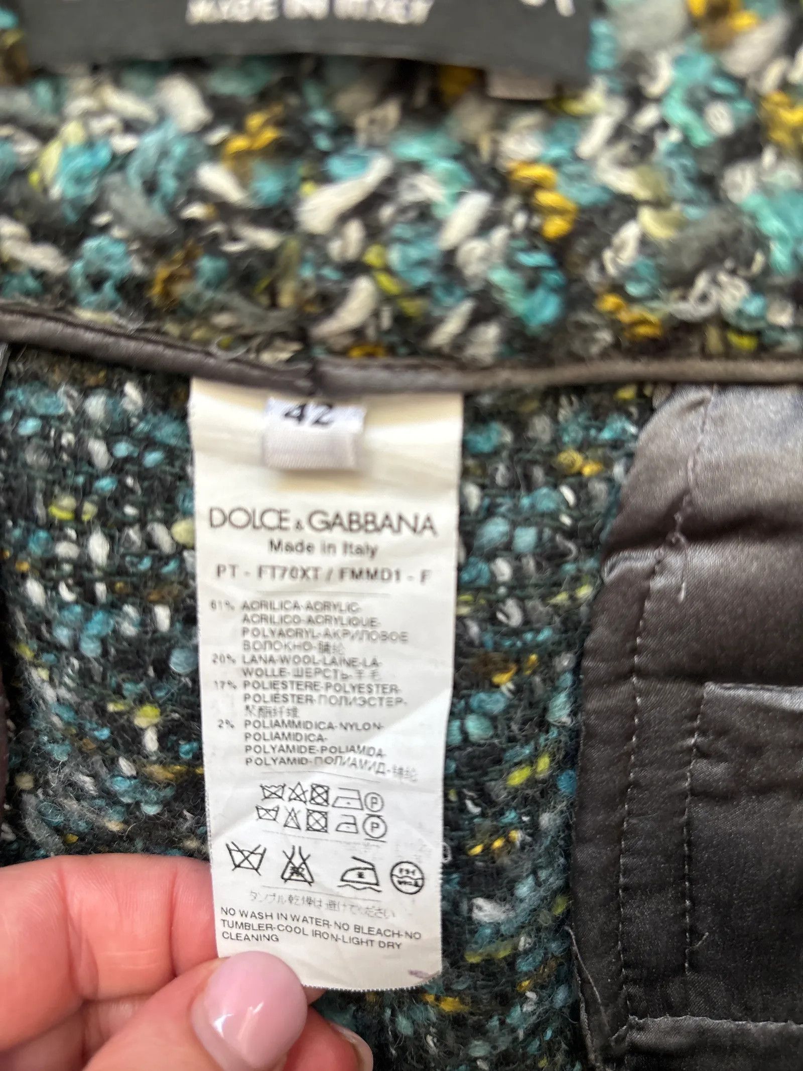 Dolce & Gabbana Dolce & Gabbana Pants Size 30" / US 8 / IT 44 - 3 Thumbnail