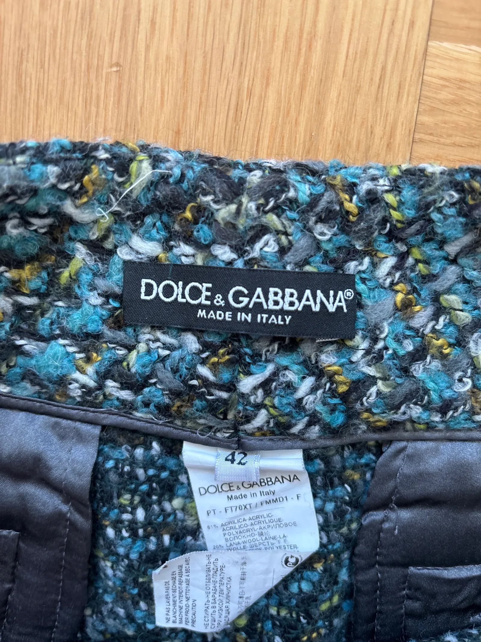 Dolce & Gabbana Dolce & Gabbana Pants Size 30" / US 8 / IT 44 - 2 Thumbnail