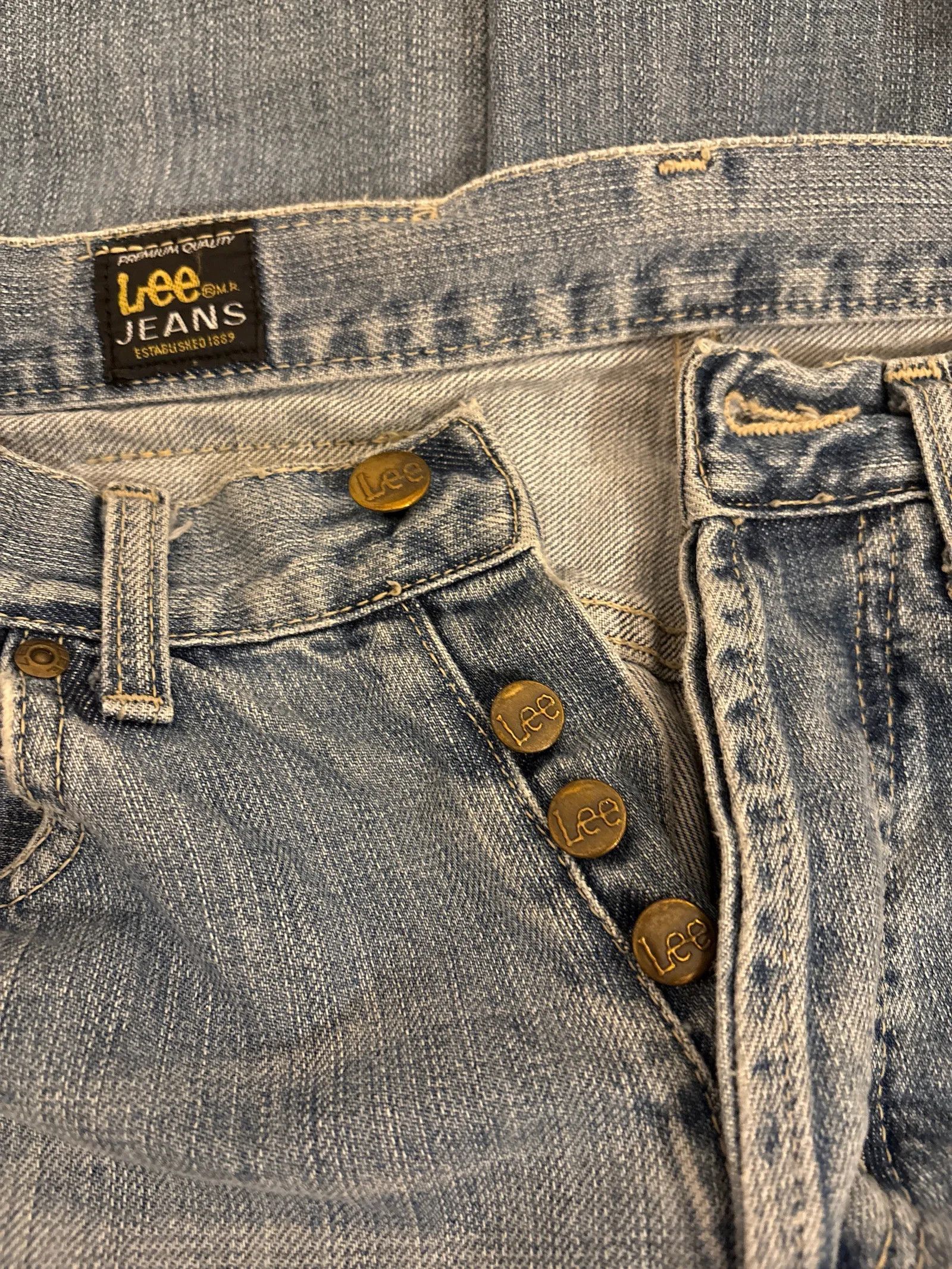 Lee Lee Denver Jeans Size 29" - 2 Thumbnail