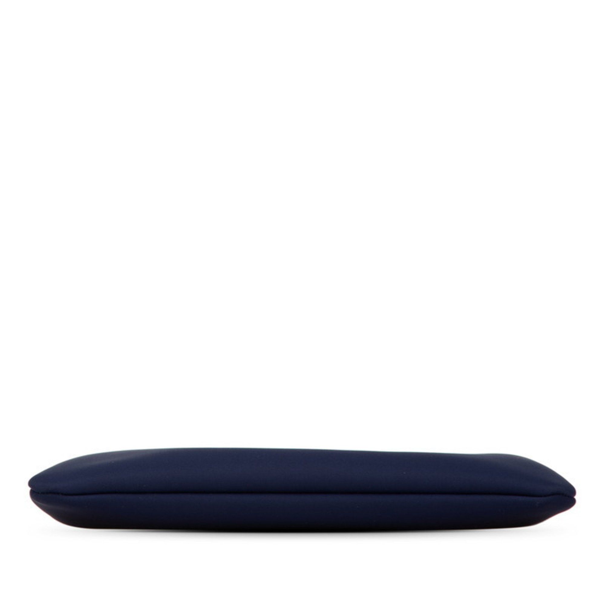 Hermes Hermes Truss Flat Neoban MM Pouch Navy Polyamide Women's HERMES Size ONE SIZE - 3 Thumbnail