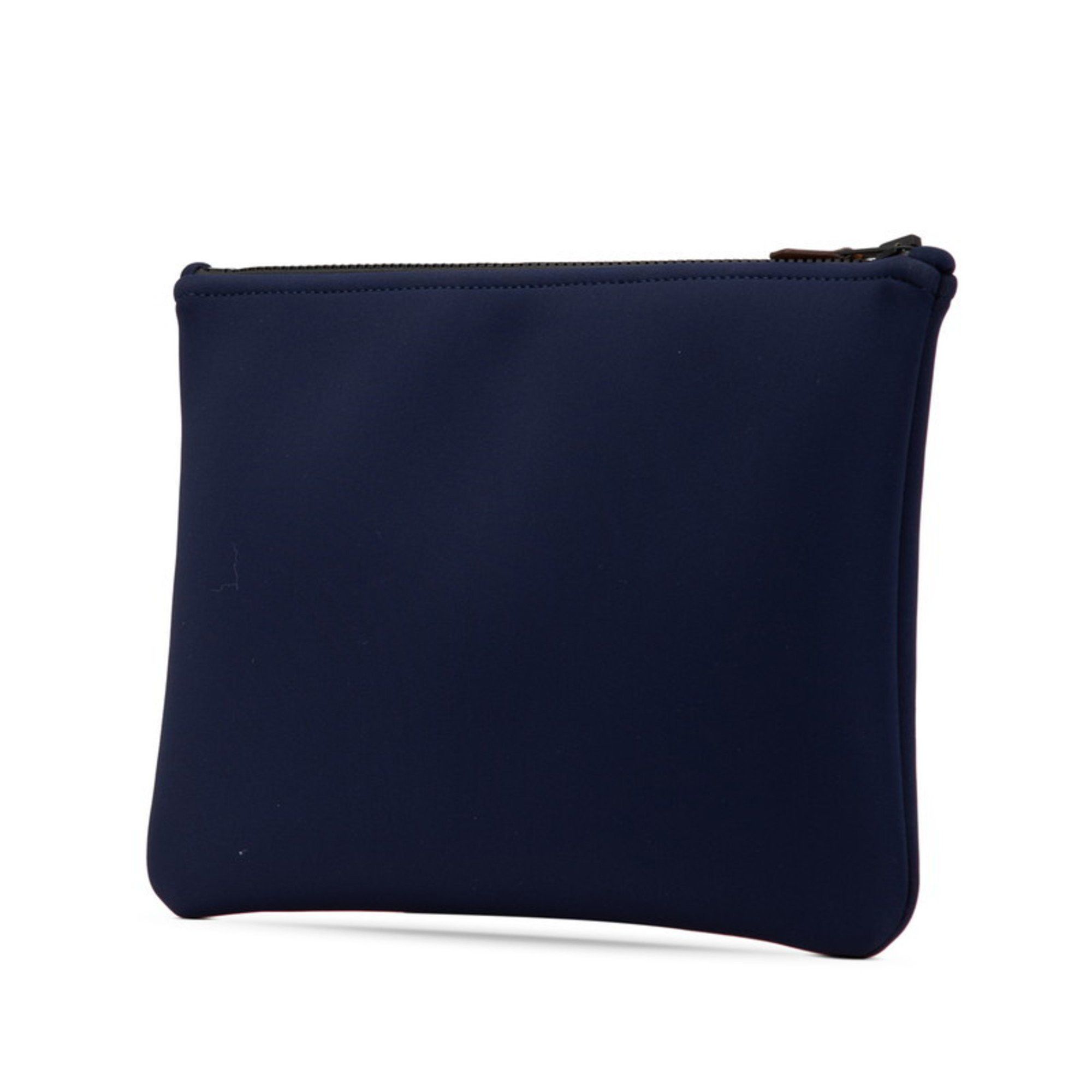 Hermes Hermes Truss Flat Neoban MM Pouch Navy Polyamide Women's HERMES Size ONE SIZE - 2 Thumbnail