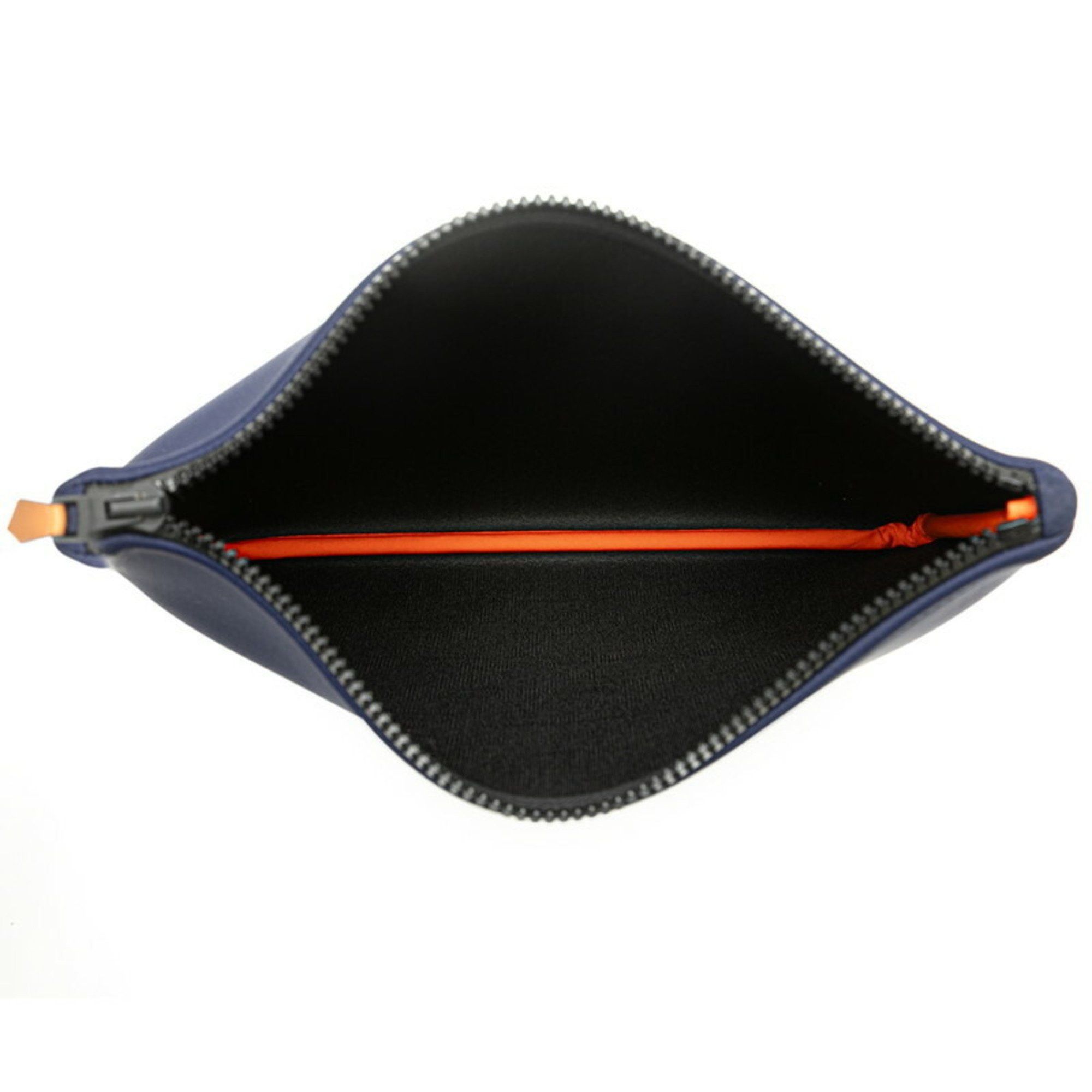 Hermes Hermes Truss Flat Neoban MM Pouch Navy Polyamide Women's HERMES Size ONE SIZE - 4 Thumbnail