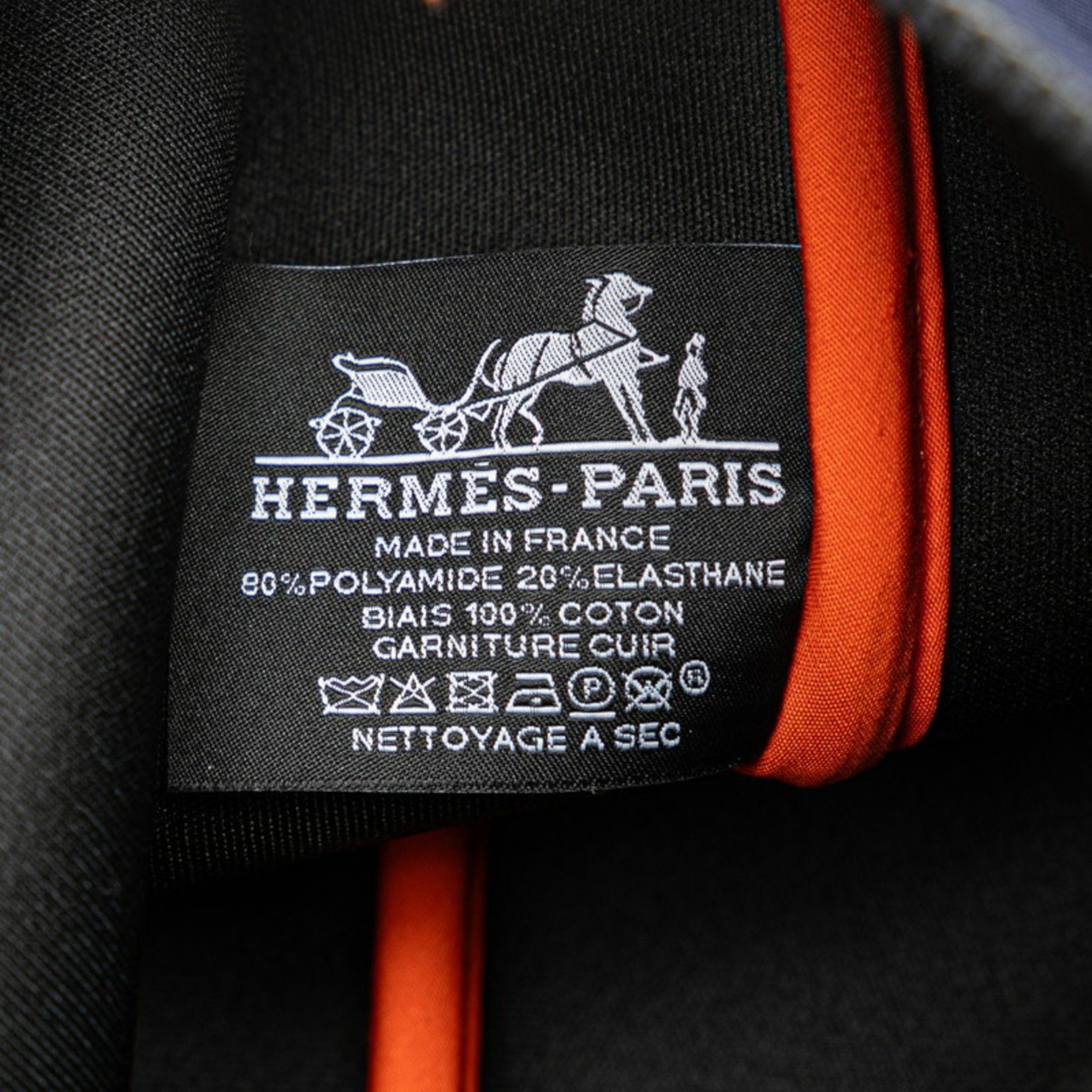 Hermes Hermes Truss Flat Neoban MM Pouch Navy Polyamide Women's HERMES Size ONE SIZE - 5 Thumbnail
