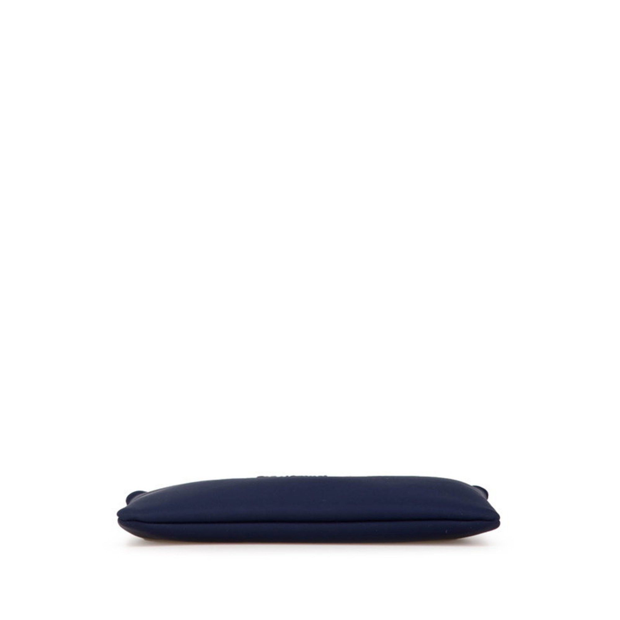 Hermes Hermes Truss Flat Neoban MM Pouch Navy Polyamide Women's HERMES Size ONE SIZE - 3 Thumbnail