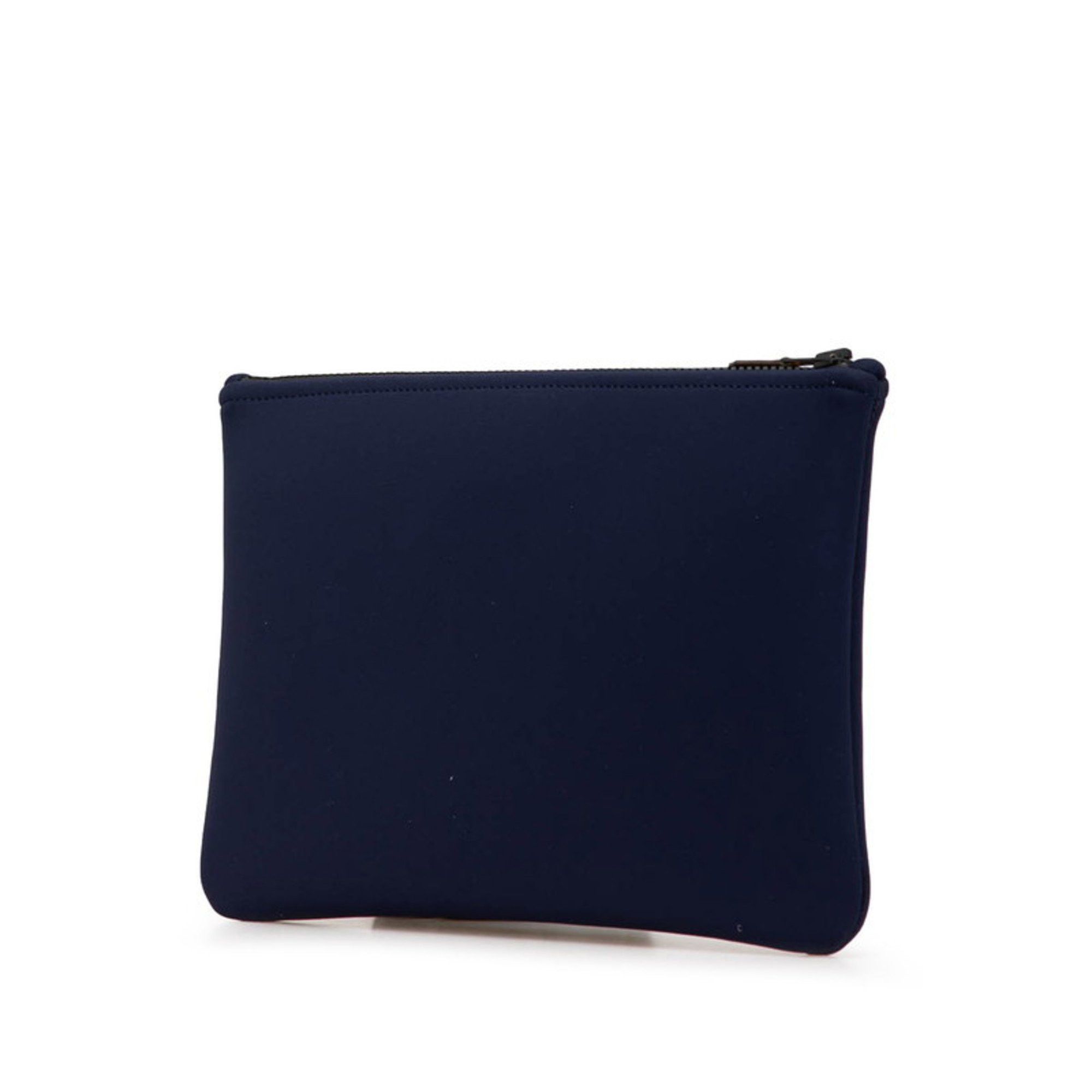 Hermes Hermes Truss Flat Neoban MM Pouch Navy Polyamide Women's HERMES Size ONE SIZE - 2 Thumbnail