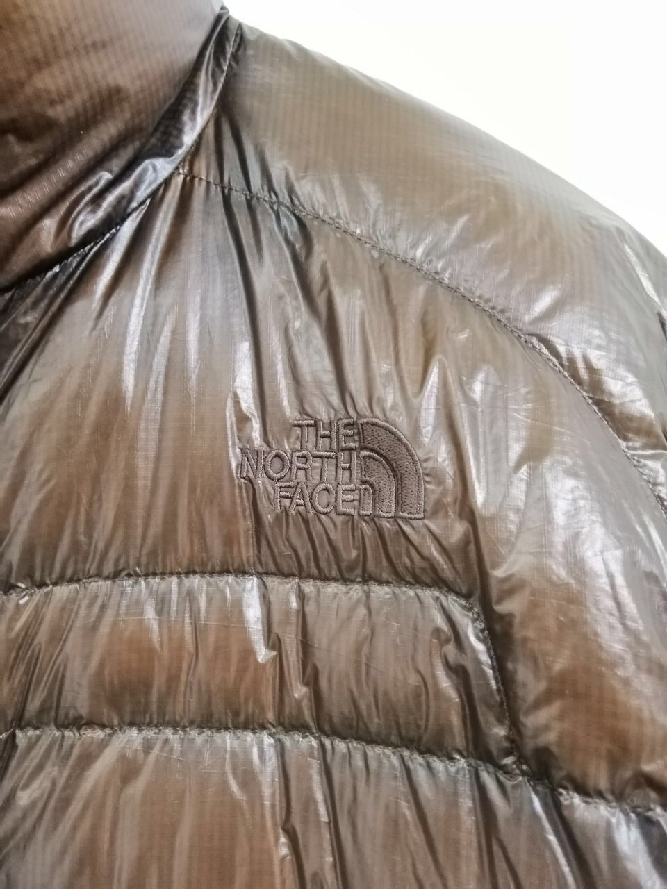 The North Face TNF Jacket Dark Brown Color Design Size US L / EU 52-54 / 3 - 5 Thumbnail