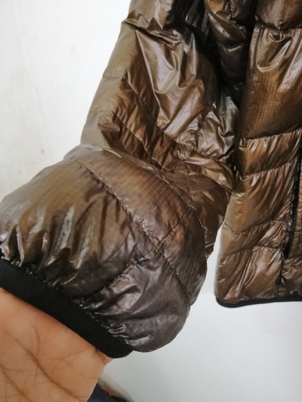 The North Face TNF Jacket Dark Brown Color Design Size US L / EU 52-54 / 3 - 6 Thumbnail