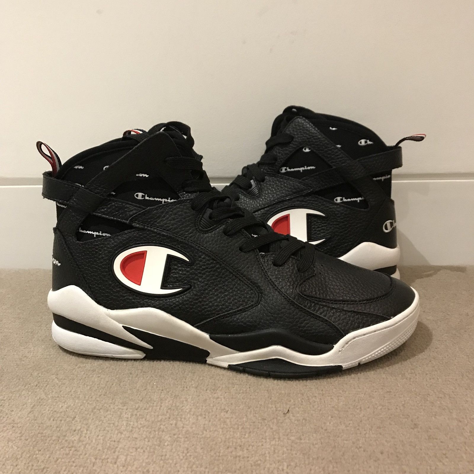 Champion Zone 93 High Leather Grailed