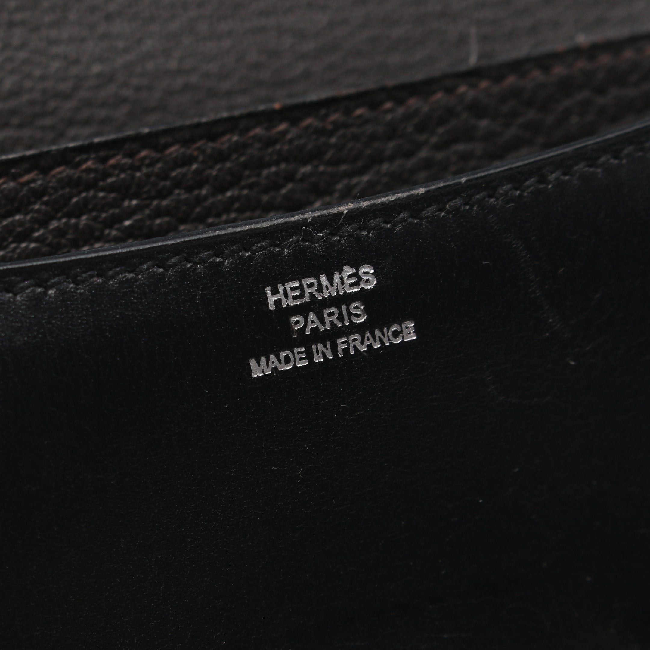 Hermes Hermes Shoulder Bag Box Calf Black Silver Hardware Stamp Size ONE SIZE - 4 Thumbnail
