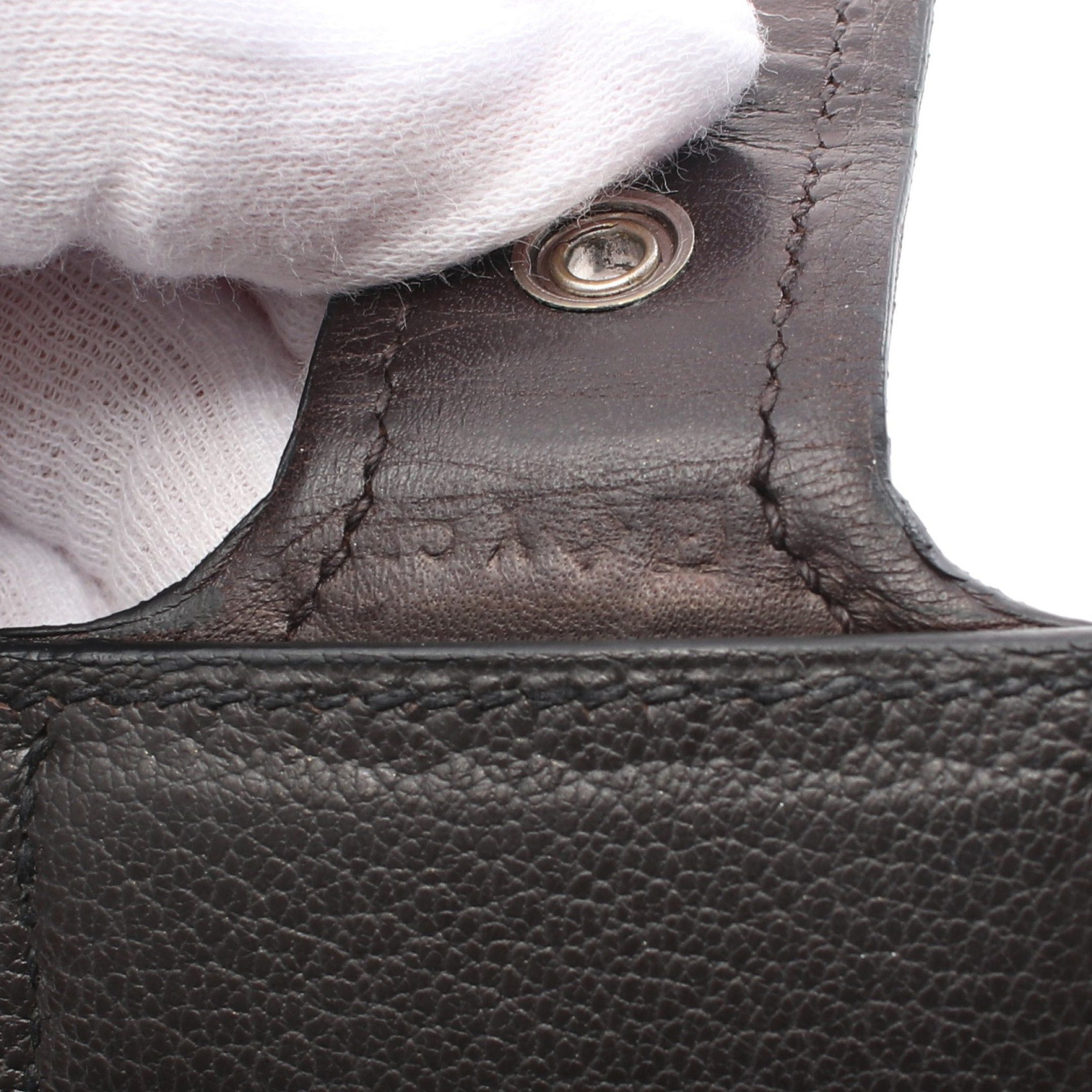 Hermes Hermes Shoulder Bag Box Calf Black Silver Hardware Stamp Size ONE SIZE - 5 Thumbnail
