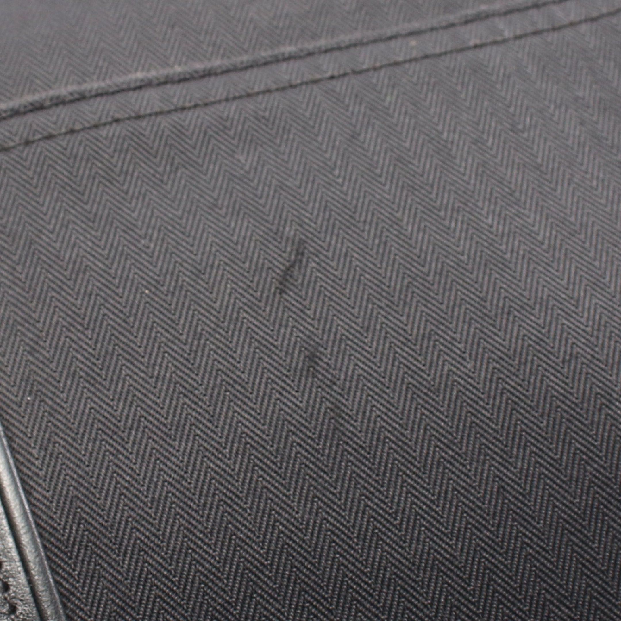 Hermes Hermes Acapulco Bass Mm Shoulder Bag Canvas Leather Black Silver Hardware Size ONE SIZE - 9 Thumbnail