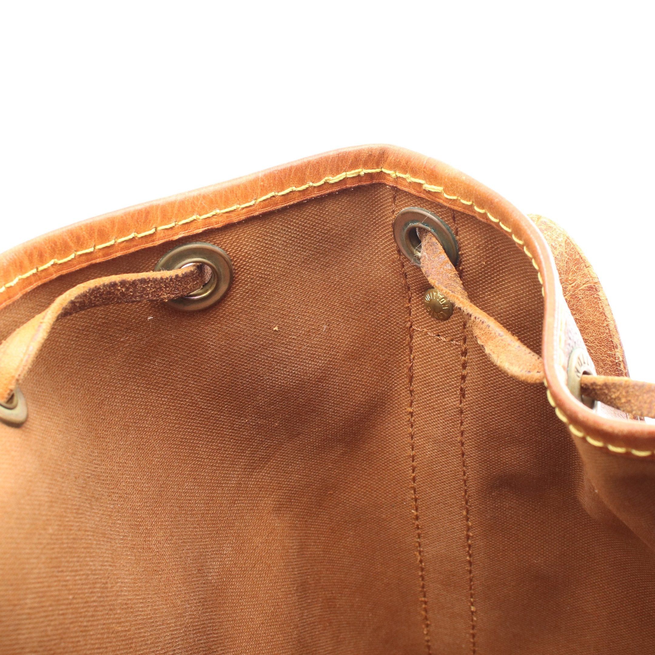 Louis Vuitton Louis Vuitton Noe Monogram Shoulder Bag Leather Brown Size ONE SIZE - 7 Thumbnail